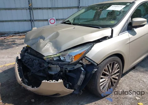 2017 Ford Focus Titanium from USA, damaged, VIN 1FADP3J28HL331830